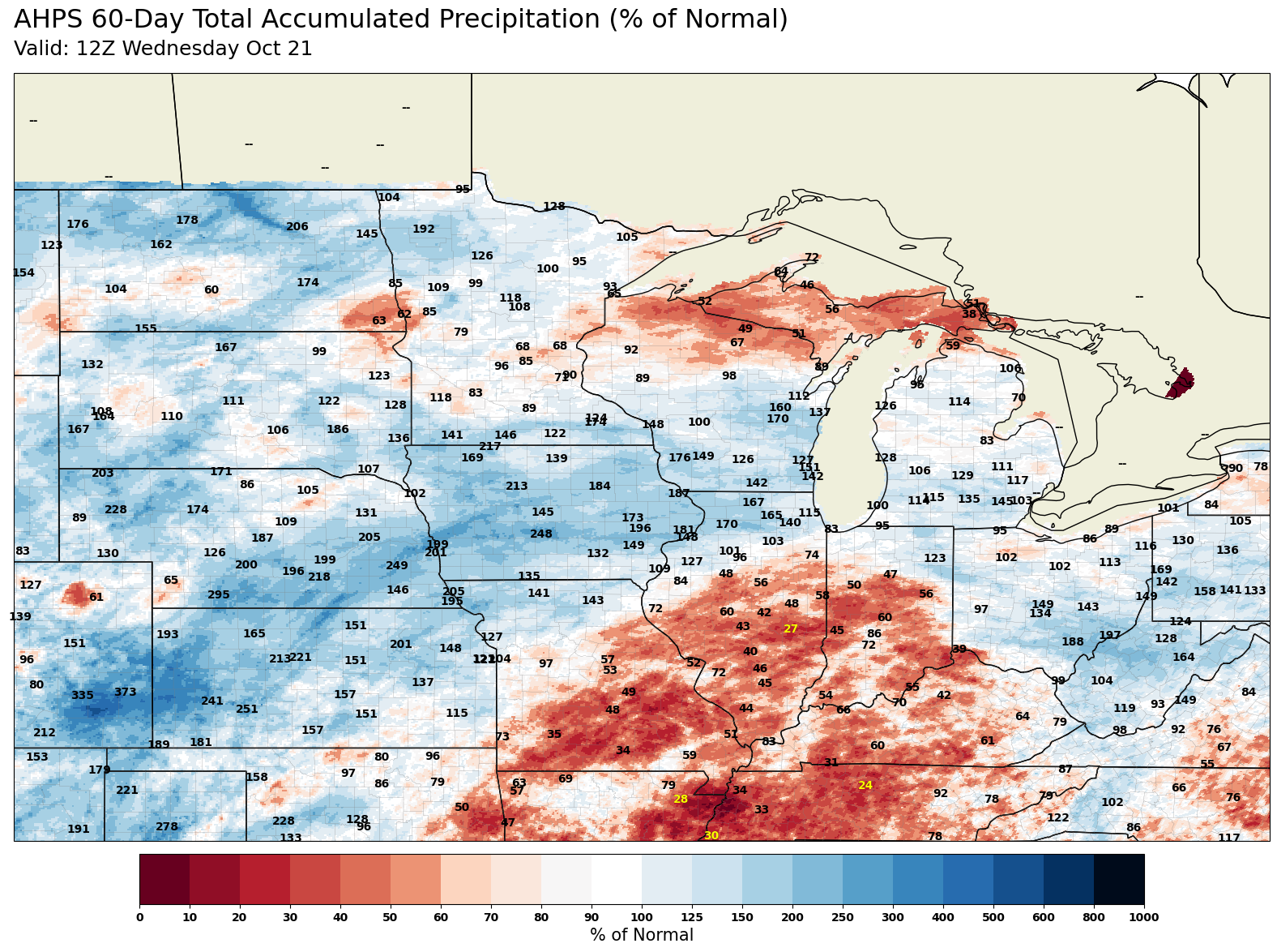 60-day percent of normal