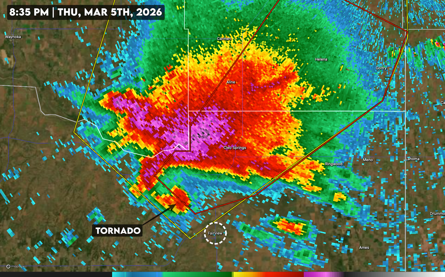 First Fatal Tornado of 2026, Severe Storms Risk Lingers into Weekend