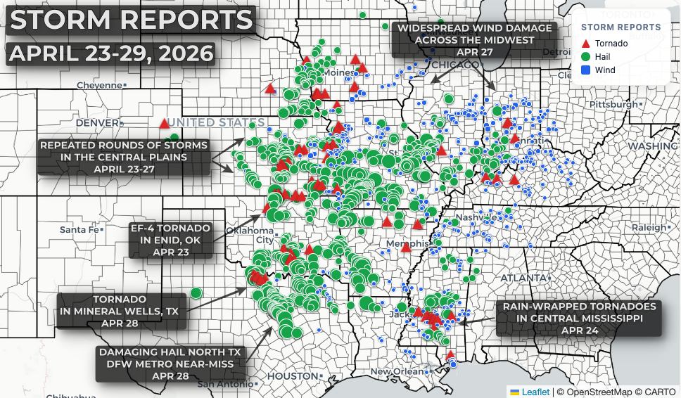 Recapping an Active Week of Storms